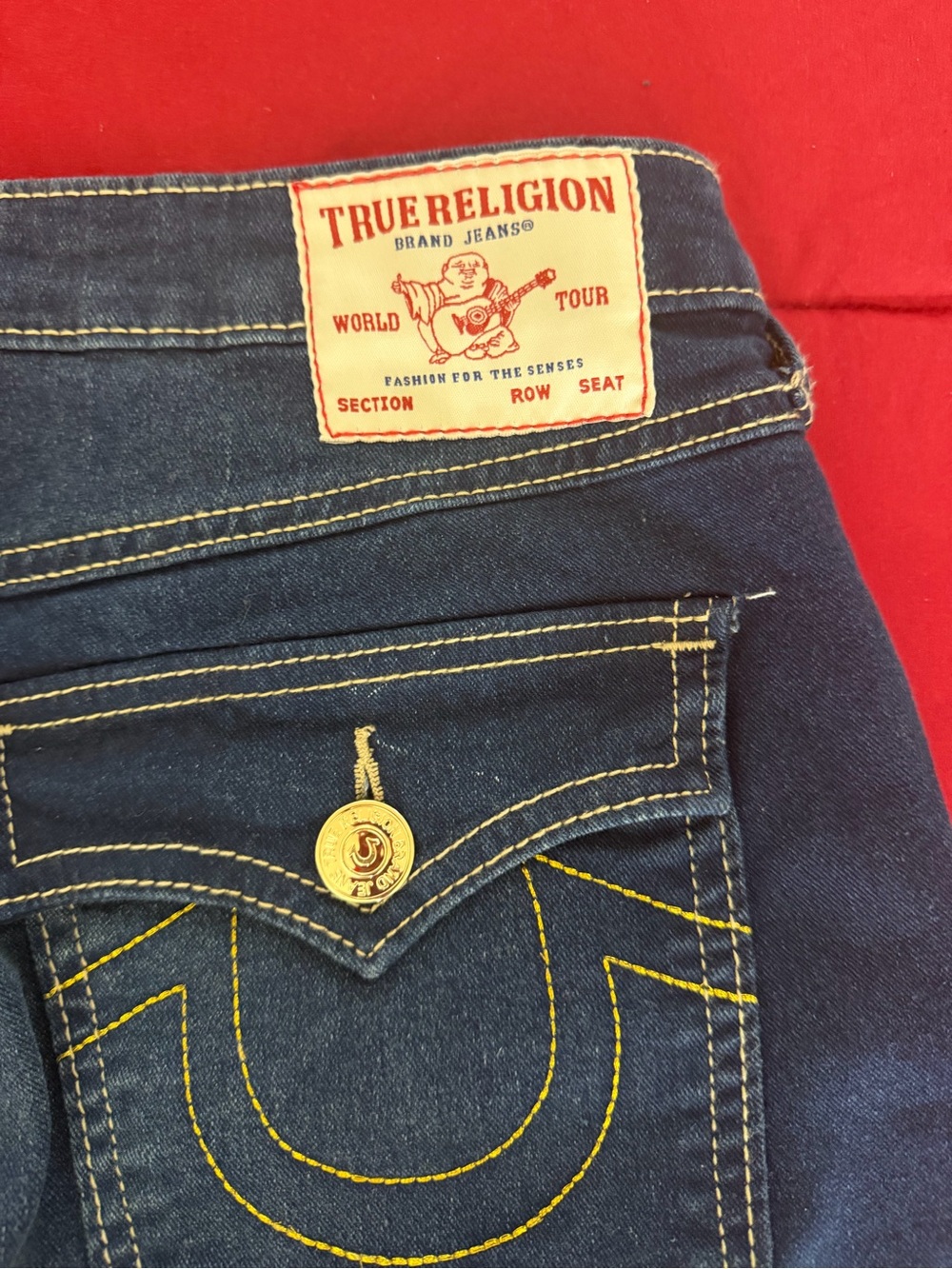 True Religion Jennie Curvy Women's mid rise super Skinny jeans 30